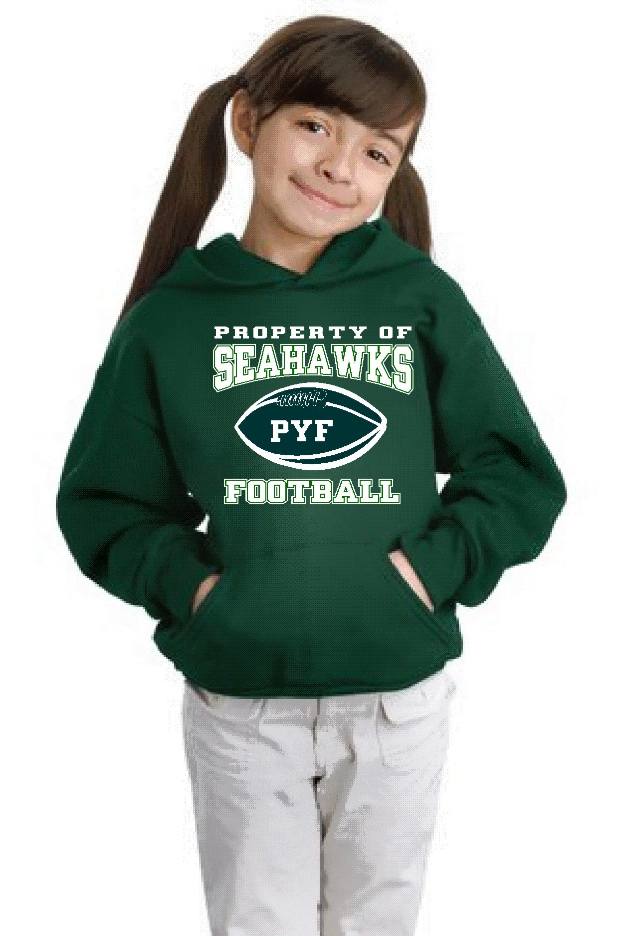 Youth P&C Property of Seahawks Hooded Sweatshirt